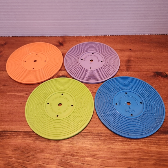 FisherPrice Toys 4 Replacement Records For Vintage Fisher Price